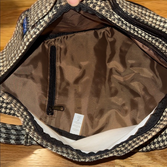 KAVU Rope Messenger Bag Houndstooth Pattern - Picture 4 of 5
